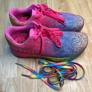 Nobull Women’s Shoes - Neon Pink Glitch Trainer+